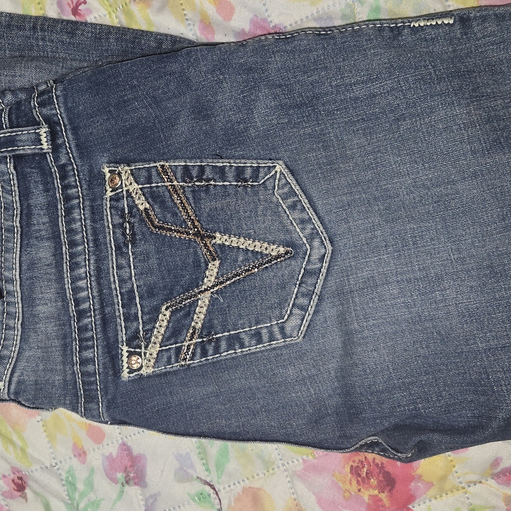 Women's Boot Cut Jeans - Blue